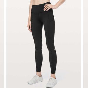 Lululemon Fast and Free Pant Black Size 4